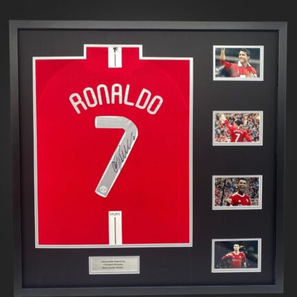 Ronaldo Signed United Shirt