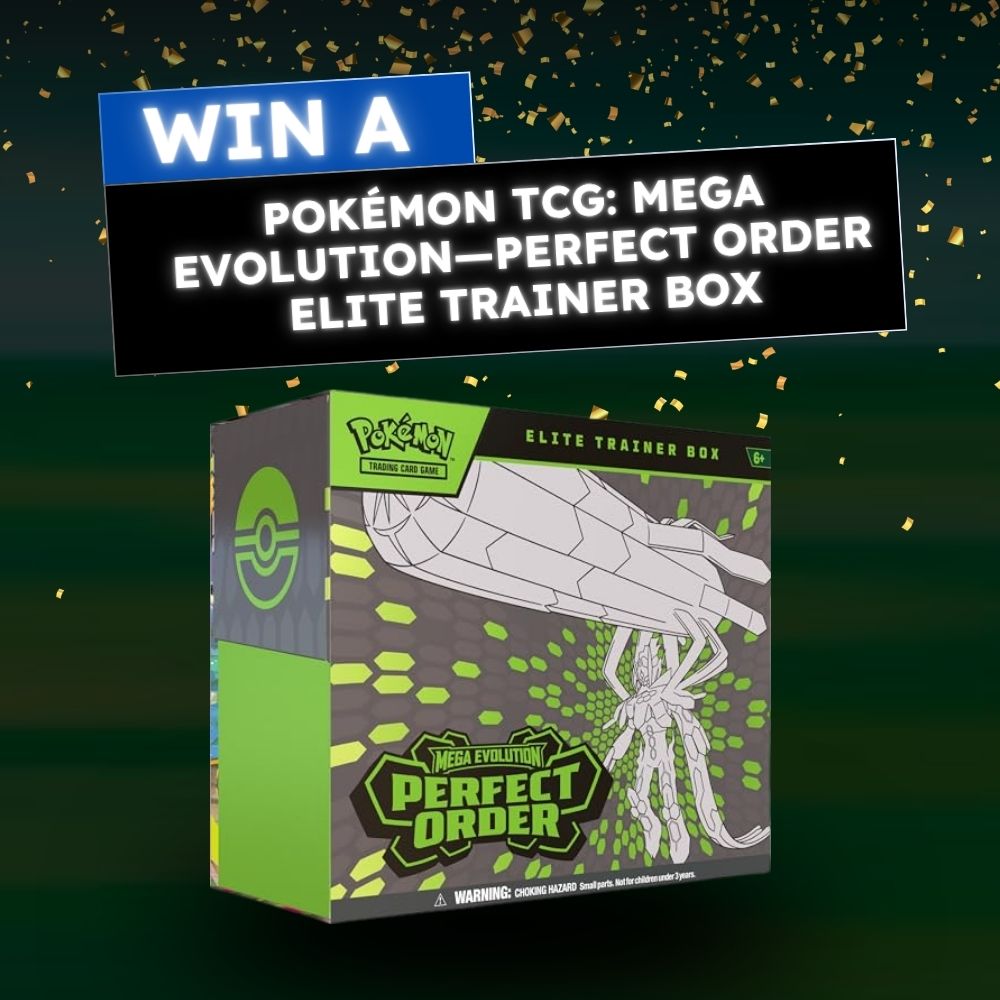 Win a Pokémon TCG_ Mega Evolution—Perfect Order Elite Trainer Box