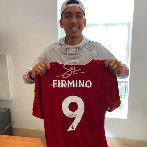 Firmino Signed Shirt